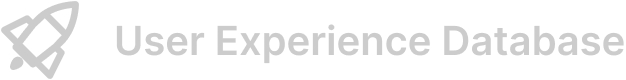Featured on UX Database